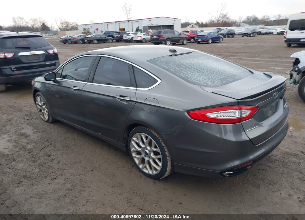 2013 FORD FUSION TITANIUM VIN: 3FA6P0K95DR377646