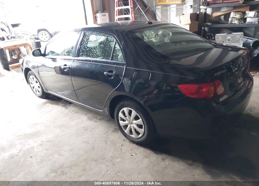 2009 TOYOTA COROLLA LE VIN: 2T1BU40E99C033453