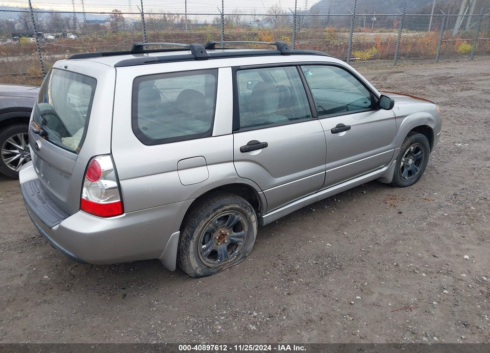 2006 SUBARU FORESTER 2.5X VIN: JF1SG63696H735616