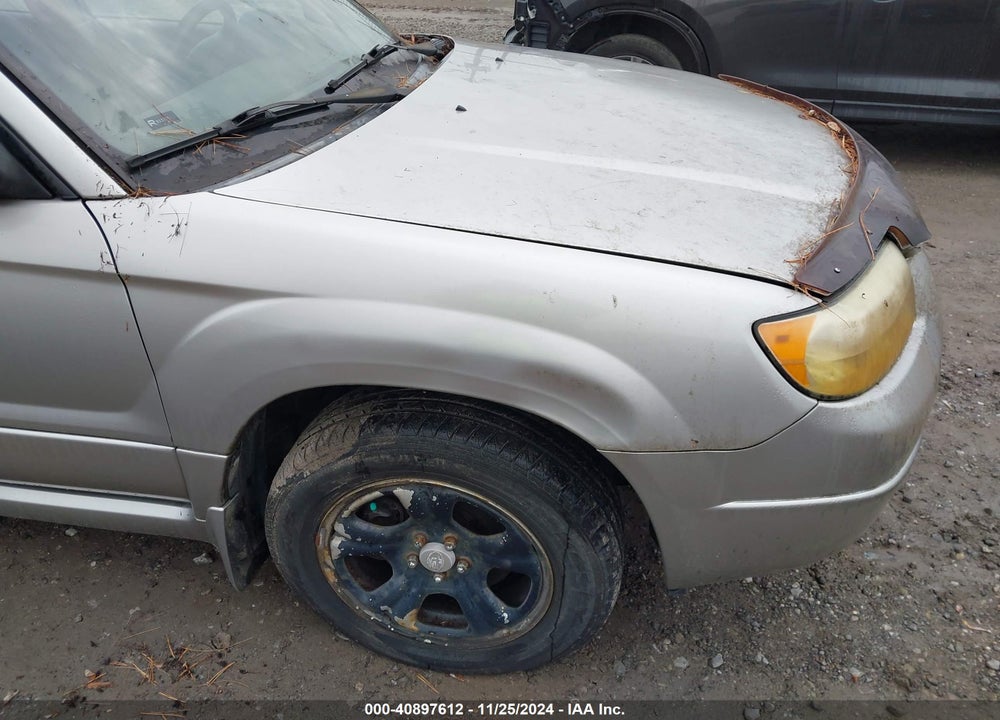2006 SUBARU FORESTER 2.5X VIN: JF1SG63696H735616