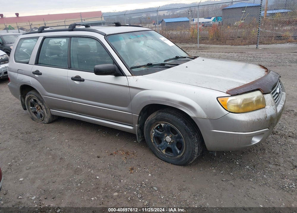 2006 SUBARU FORESTER 2.5X VIN: JF1SG63696H735616