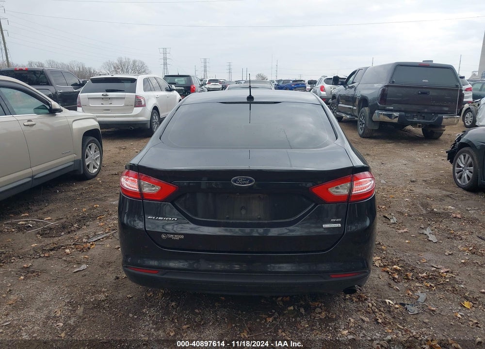 2015 FORD FUSION SE VIN: 3FA6P0HD3FR290956