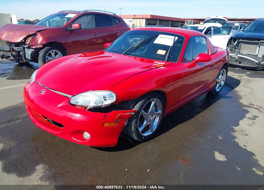 2003 MAZDA MX-5 MIATA CLOTH/LS/SE/SHINSEN VIN: JM1NB353130304608