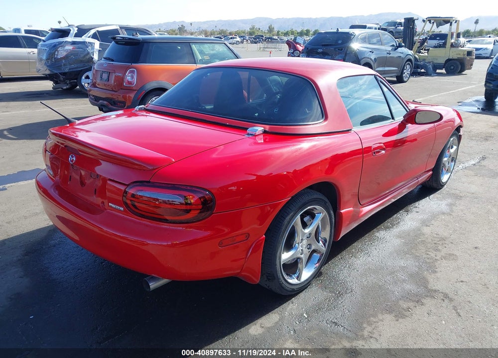 2003 MAZDA MX-5 MIATA CLOTH/LS/SE/SHINSEN VIN: JM1NB353130304608