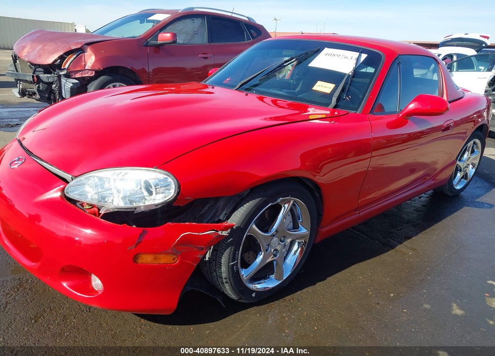 2003 MAZDA MX-5 MIATA CLOTH/LS/SE/SHINSEN VIN: JM1NB353130304608