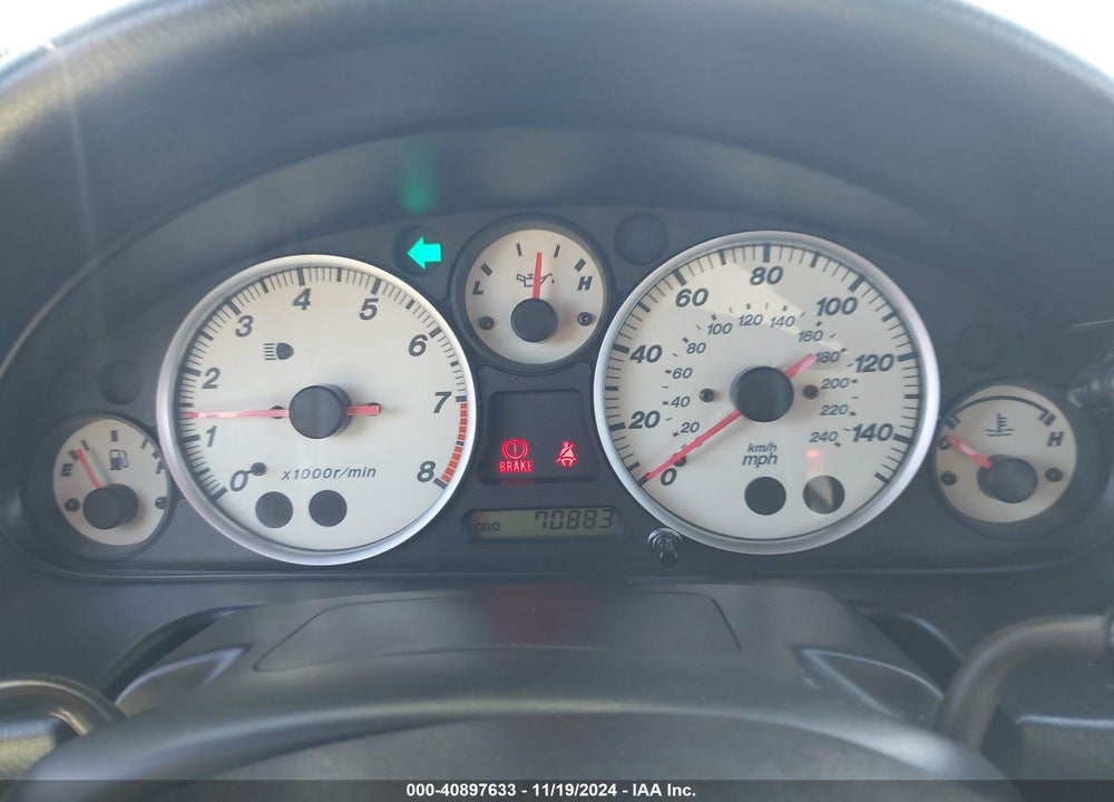 2003 MAZDA MX-5 MIATA CLOTH/LS/SE/SHINSEN VIN: JM1NB353130304608