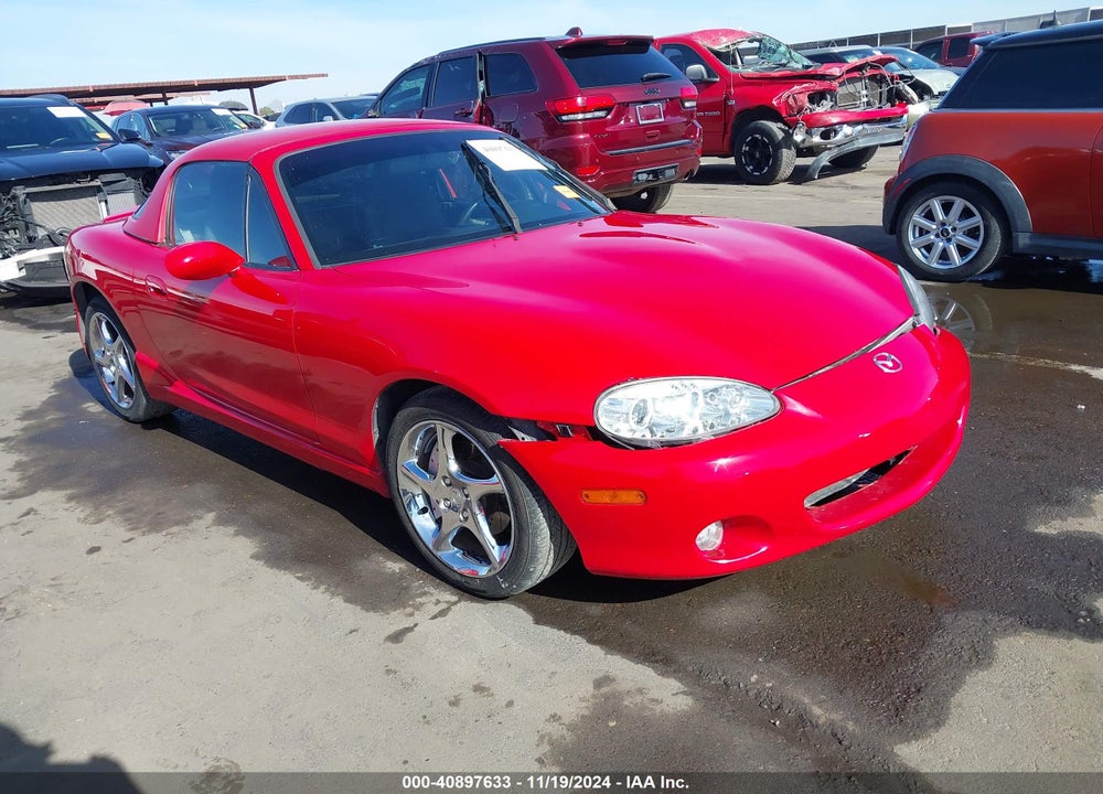 2003 MAZDA MX-5 MIATA CLOTH/LS/SE/SHINSEN VIN: JM1NB353130304608