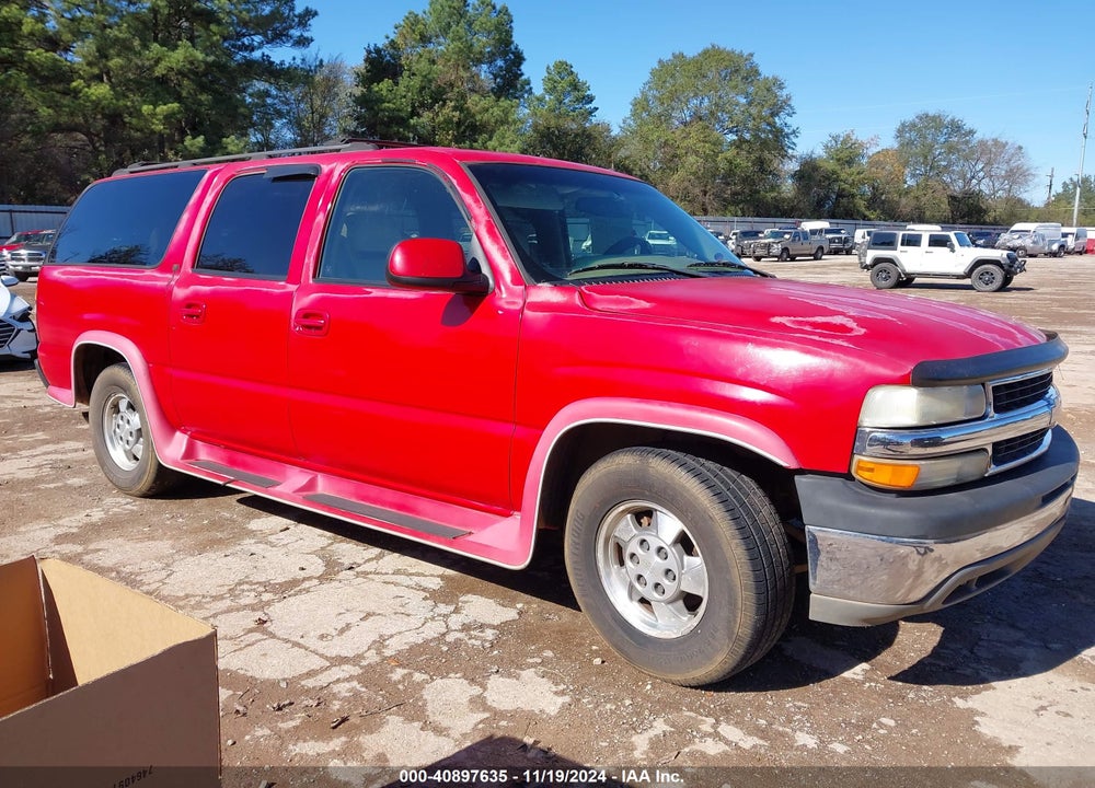 2002 CHEVROLET SUBURBAN 1500 LT VIN: 1GNEC16Z52J203754