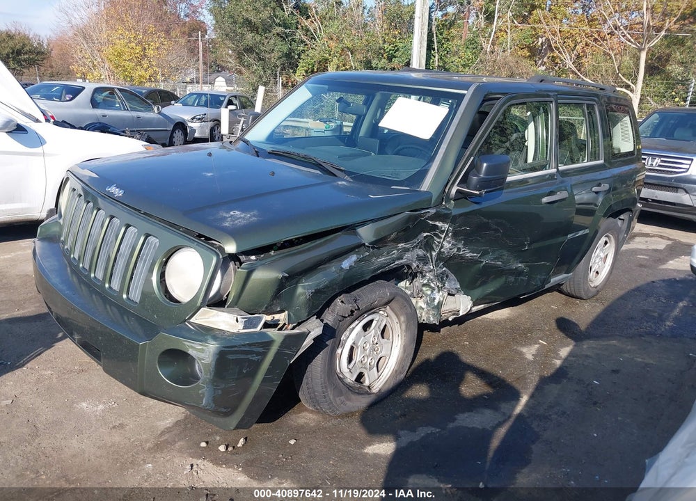 2008 JEEP PATRIOT SPORT VIN: 1J8FT28018D799446