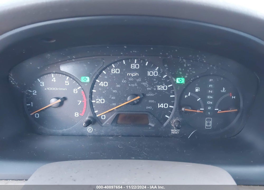 1999 HONDA ACCORD EX V6 VIN: 1HGCG1651XA042734