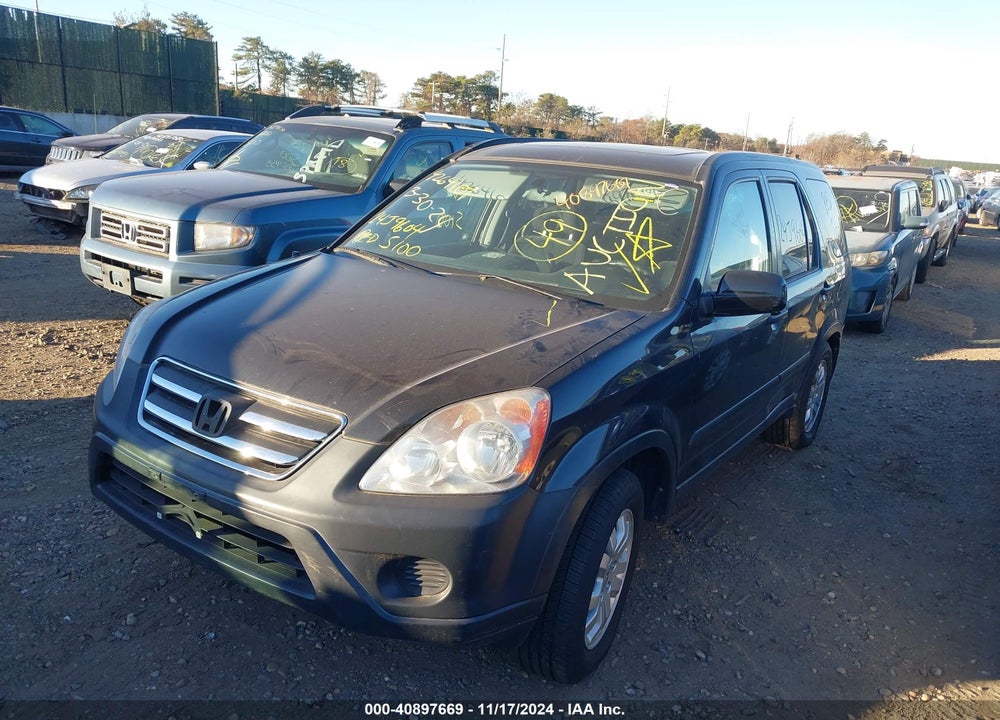 2005 HONDA CR-V EX VIN: SHSRD78885U341114