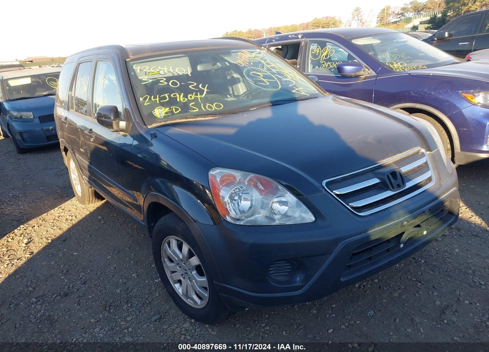 2005 HONDA CR-V EX VIN: SHSRD78885U341114