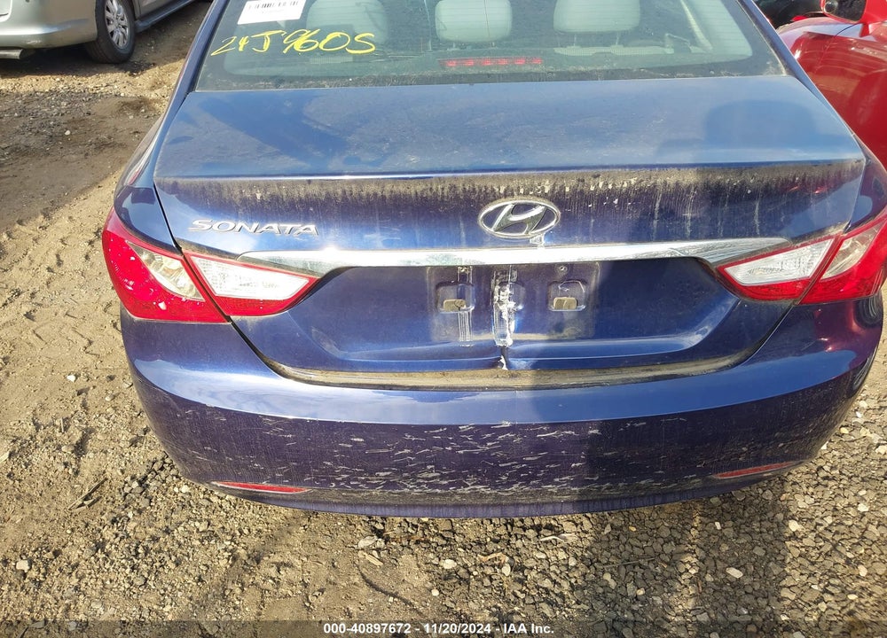 2013 HYUNDAI SONATA GLS VIN: 5NPEB4AC6DH627861