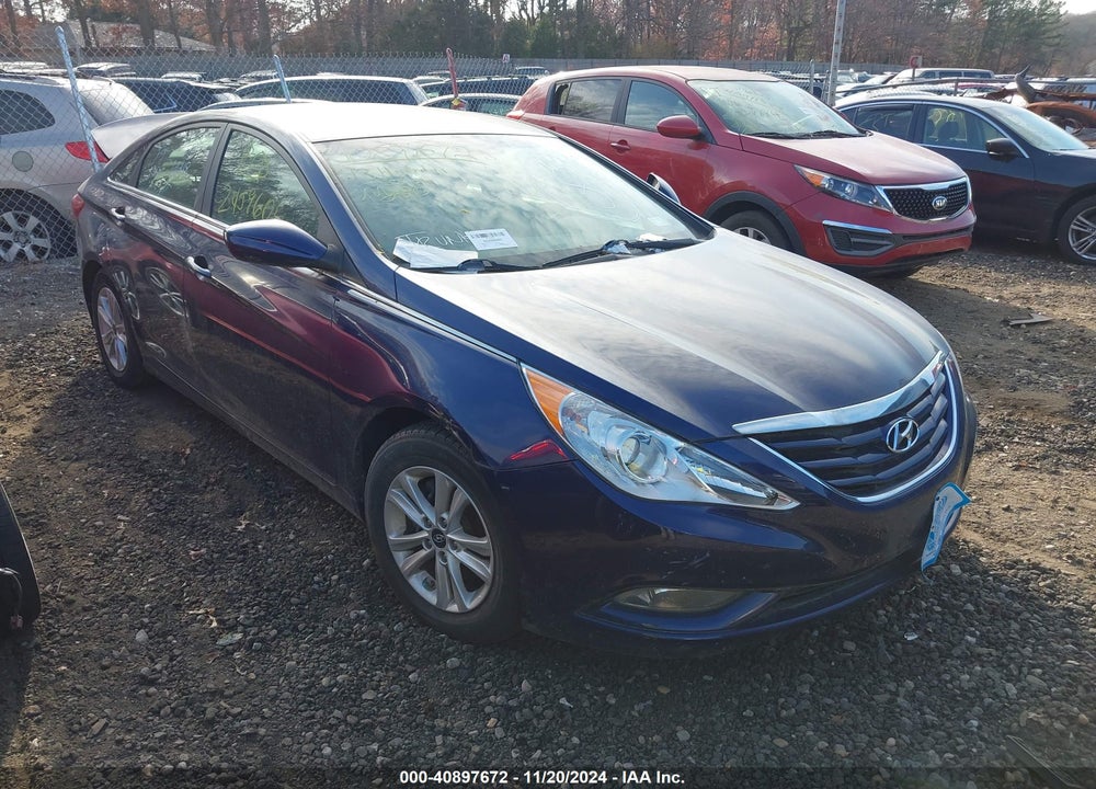 2013 HYUNDAI SONATA GLS VIN: 5NPEB4AC6DH627861