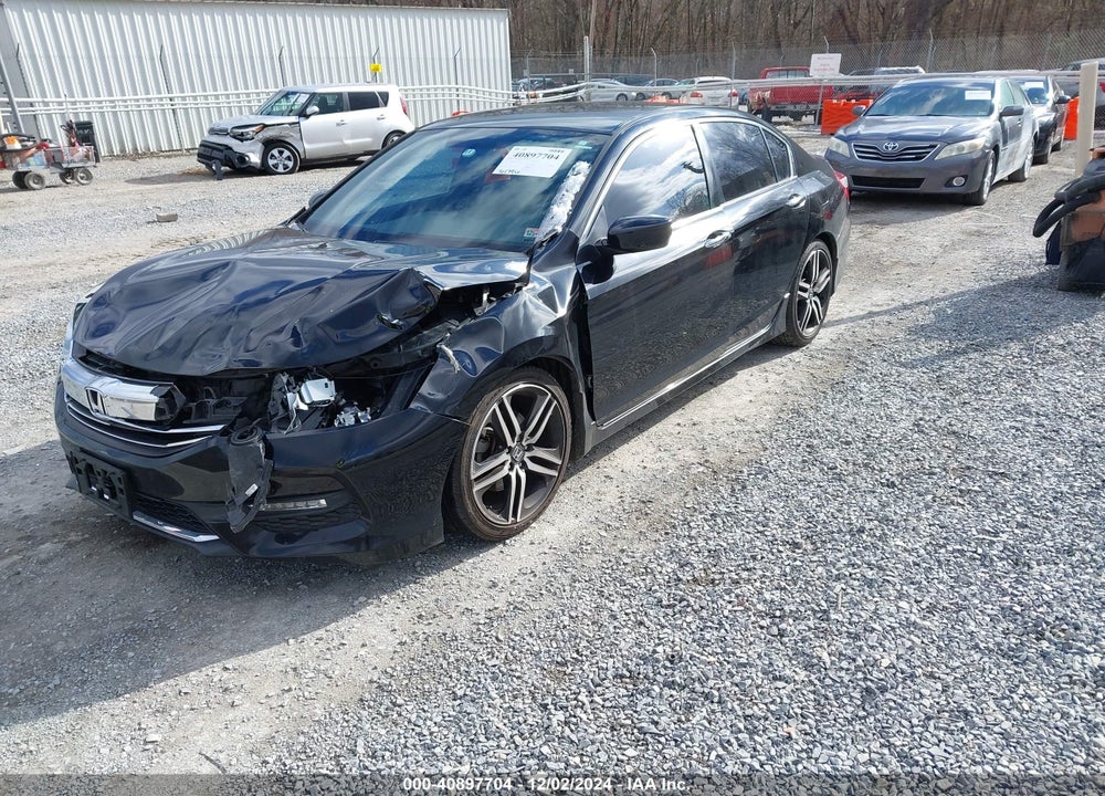 2016 HONDA ACCORD SPORT VIN: 1HGCR2F54GA077719