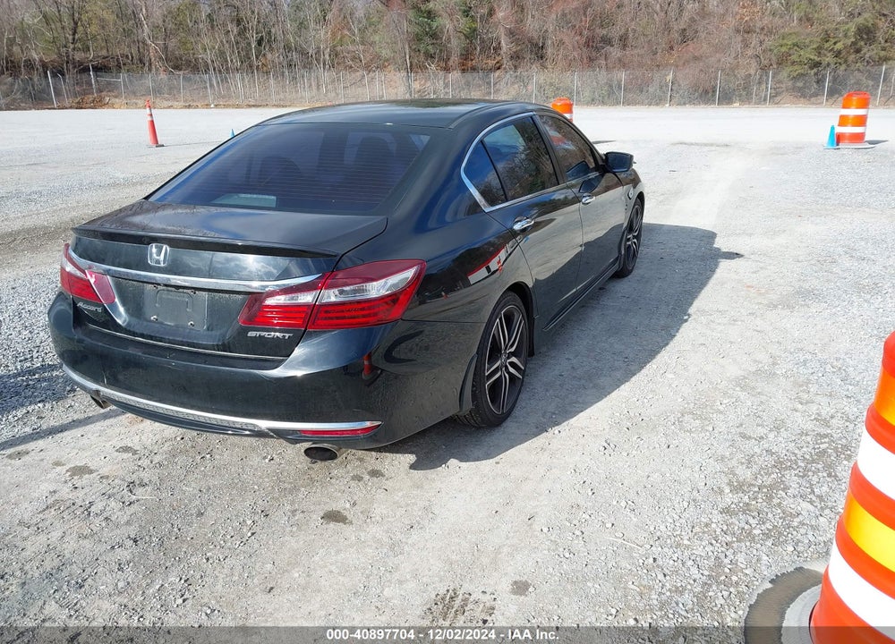 2016 HONDA ACCORD SPORT VIN: 1HGCR2F54GA077719