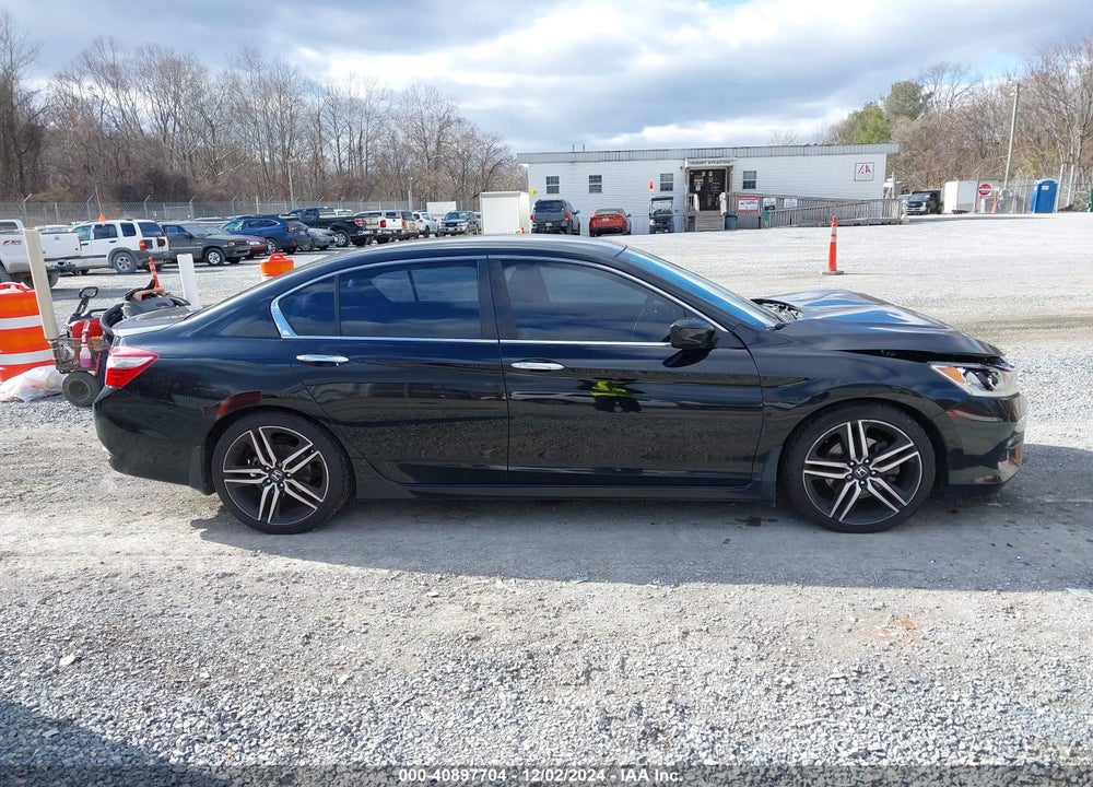 2016 HONDA ACCORD SPORT VIN: 1HGCR2F54GA077719