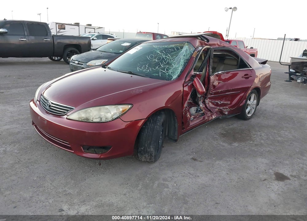 2005 TOYOTA CAMRY XLE V6 VIN: JTDBF32K250162842