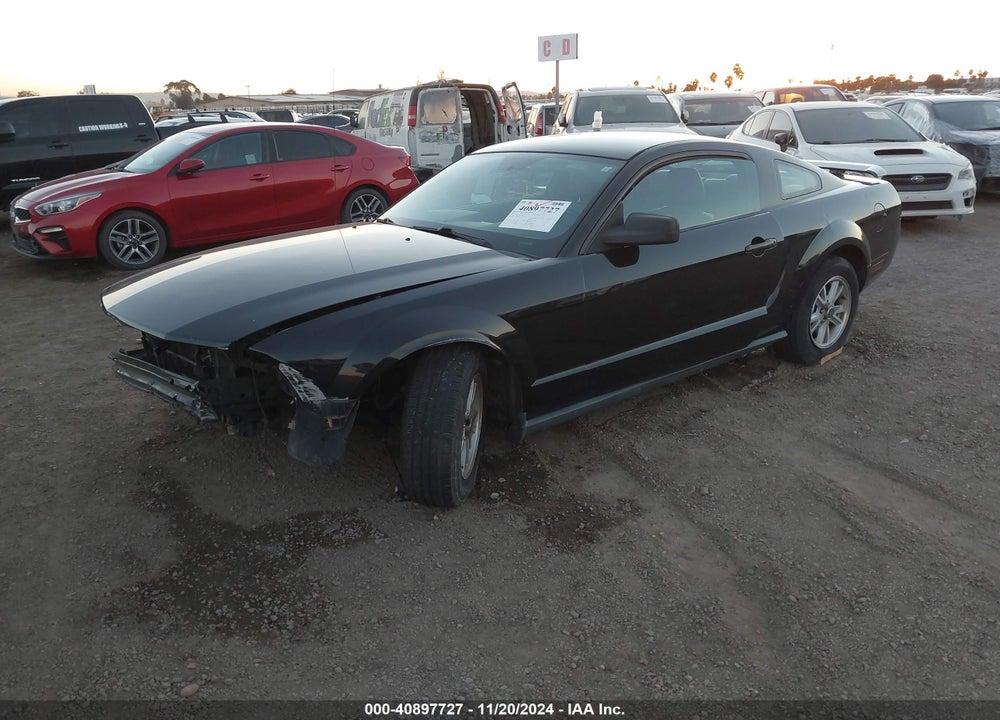 2006 FORD MUSTANG V6 VIN: 1ZVFT80N065168483