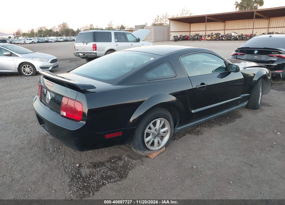 2006 FORD MUSTANG V6 VIN: 1ZVFT80N065168483