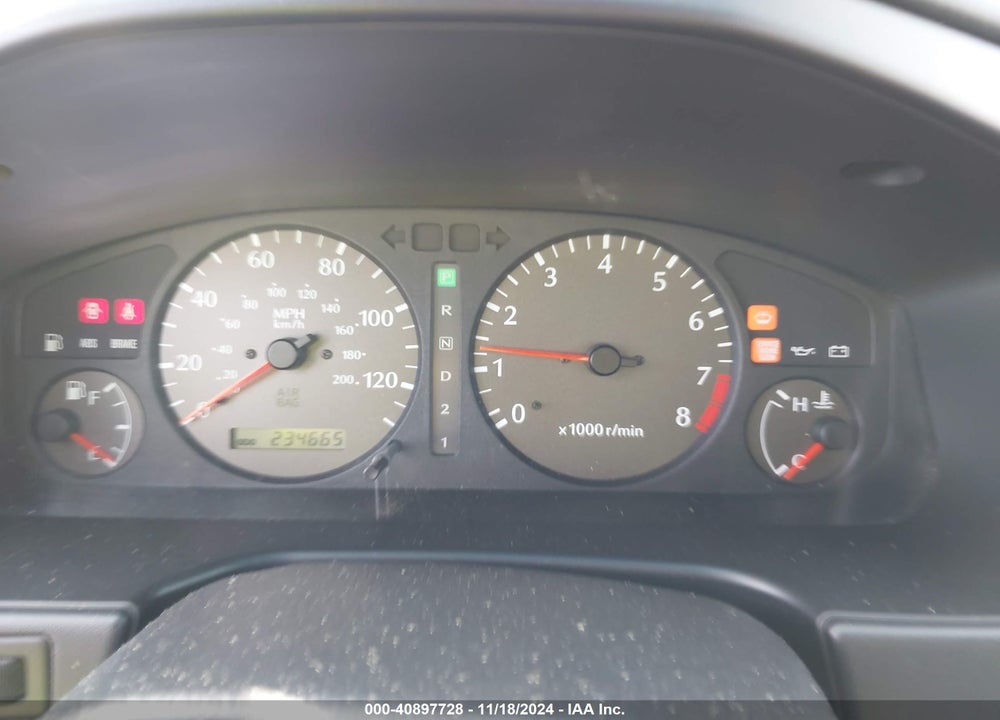 1999 INFINITI G20 STANDARD/TOURING VIN: JNKCP11A9XT013410