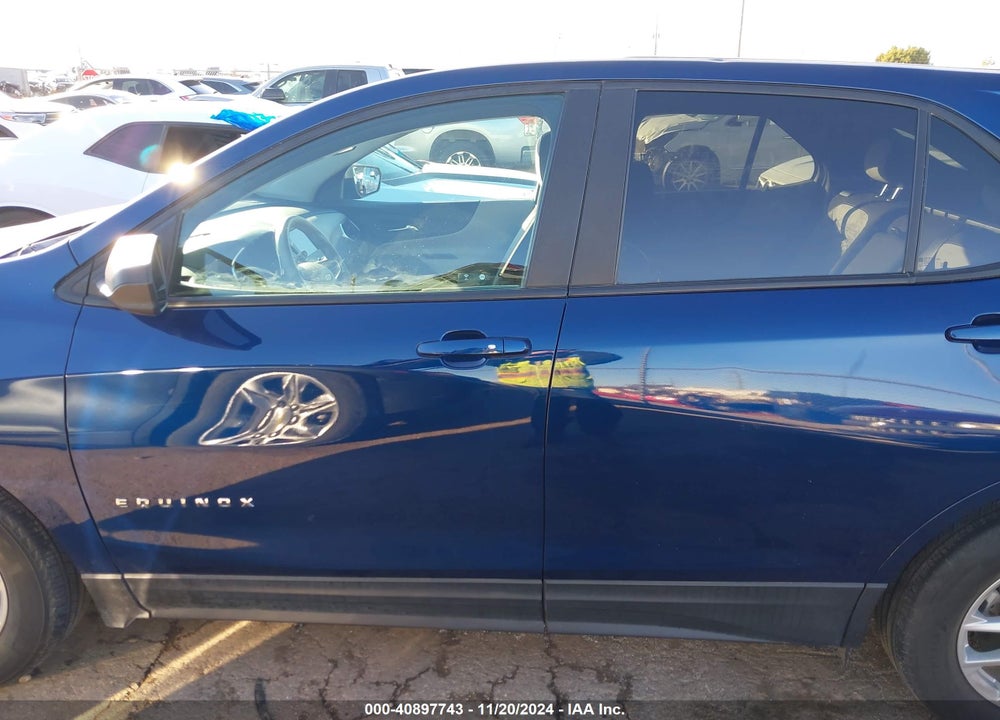 2022 CHEVROLET EQUINOX FWD LS VIN: 3GNAXHEV2NS180737