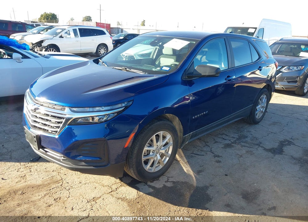 2022 CHEVROLET EQUINOX FWD LS VIN: 3GNAXHEV2NS180737