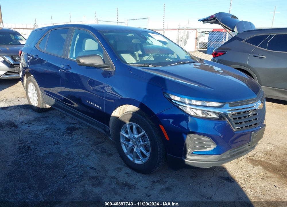 2022 CHEVROLET EQUINOX FWD LS VIN: 3GNAXHEV2NS180737