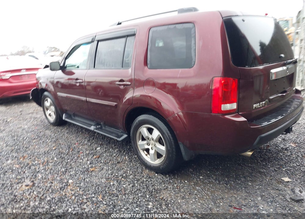 2011 HONDA PILOT EX-L VIN: 5FNYF4H7XBB091972