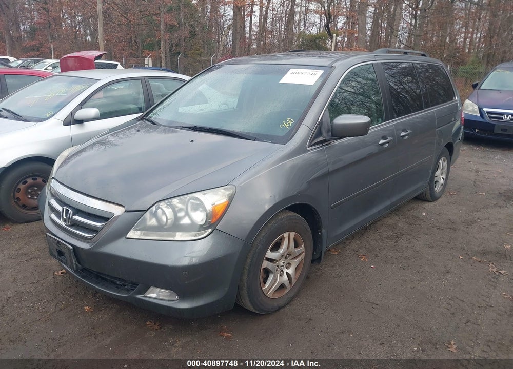 2007 HONDA ODYSSEY TOURING VIN: 5FNRL38837B115746