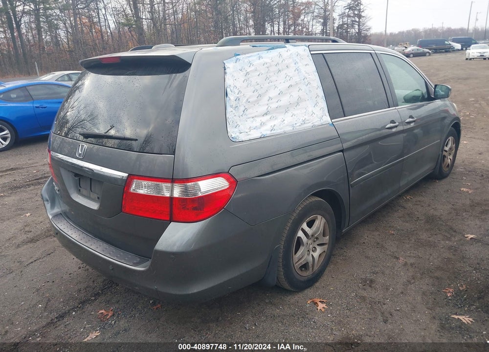 2007 HONDA ODYSSEY TOURING VIN: 5FNRL38837B115746