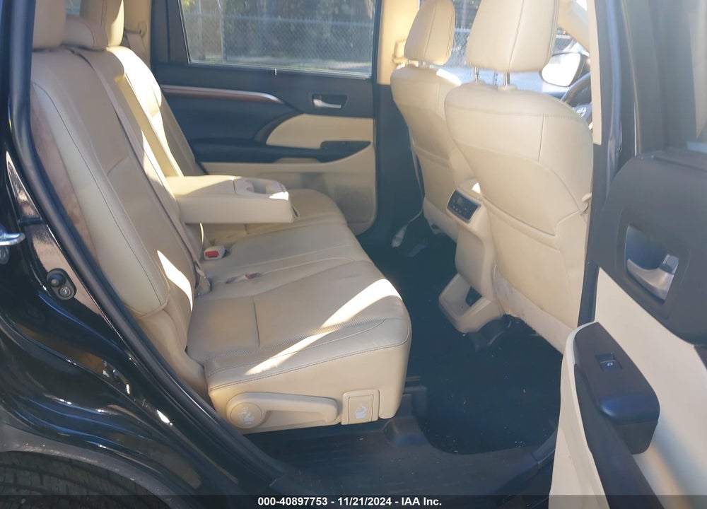 2017 TOYOTA HIGHLANDER LIMITED VIN: 5TDYZRFH7HS219976