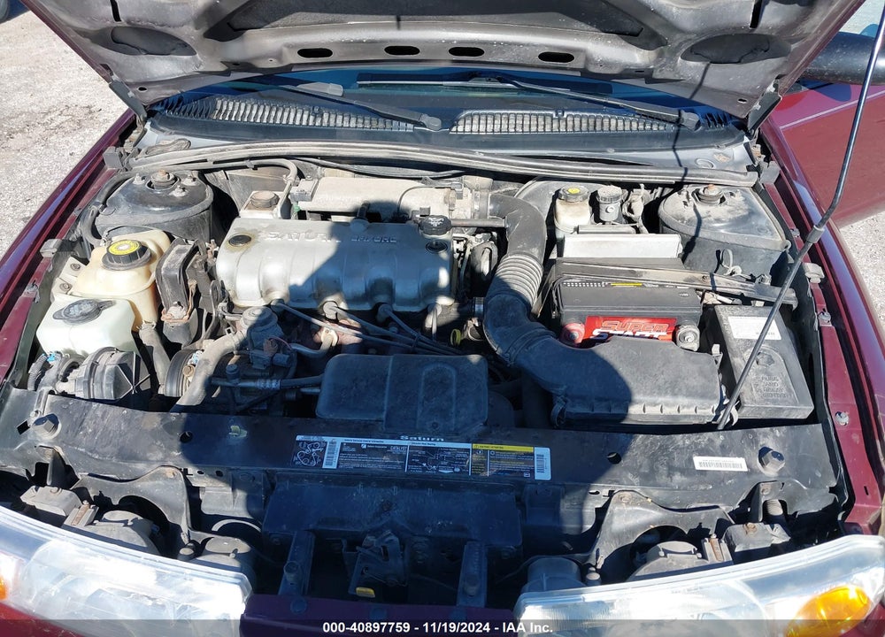 2002 SATURN S-SERIES SL1 VIN: 1G8ZG52802Z284533