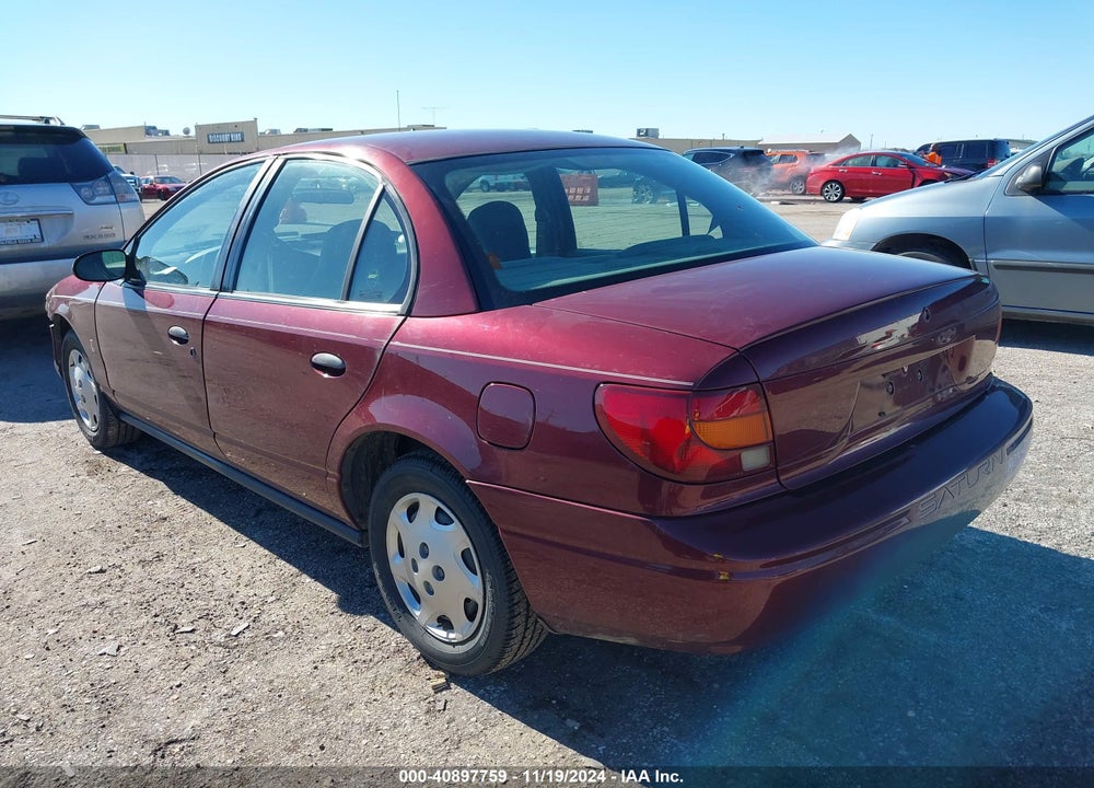 2002 SATURN S-SERIES SL1 VIN: 1G8ZG52802Z284533