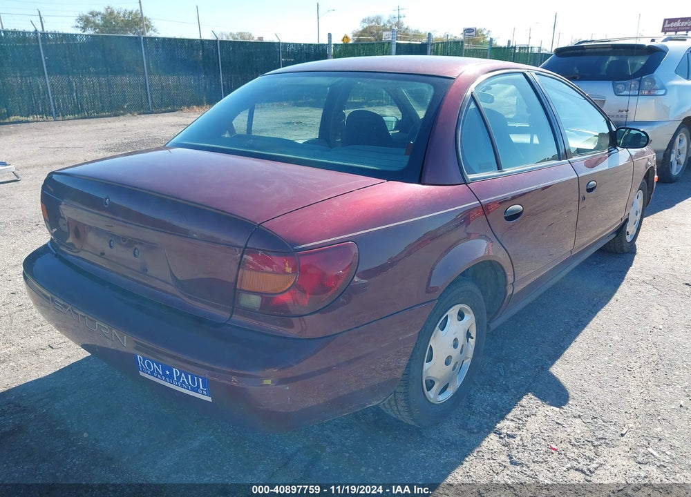 2002 SATURN S-SERIES SL1 VIN: 1G8ZG52802Z284533