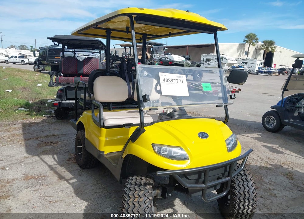 2019 GOLF CART ELITE VIN: LTAOO23306