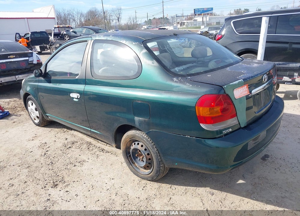 2003 TOYOTA ECHO VIN: JTDAT123830273460