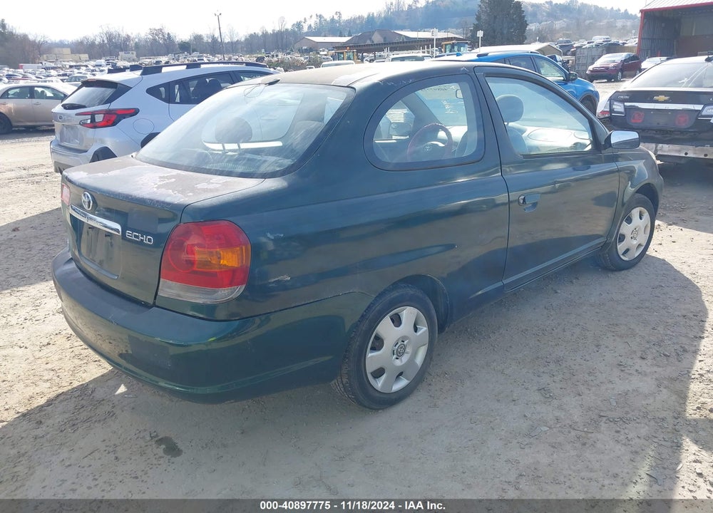 2003 TOYOTA ECHO VIN: JTDAT123830273460