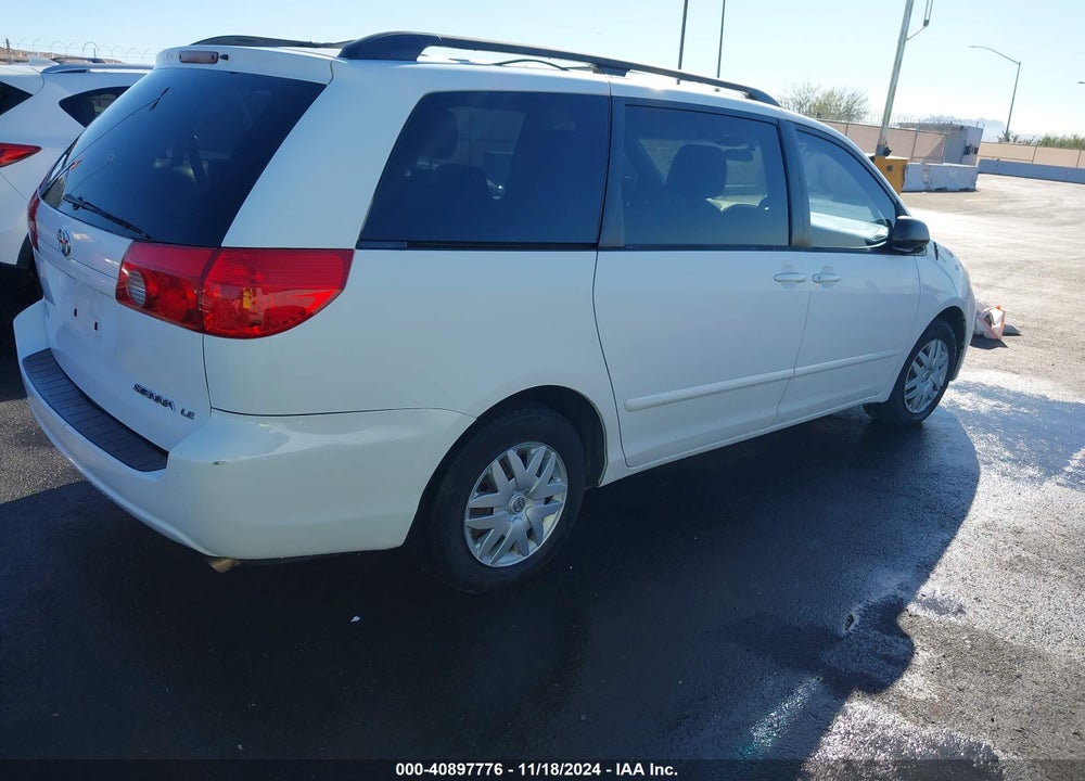 2009 TOYOTA SIENNA LE VIN: 5TDZK23C49S233229