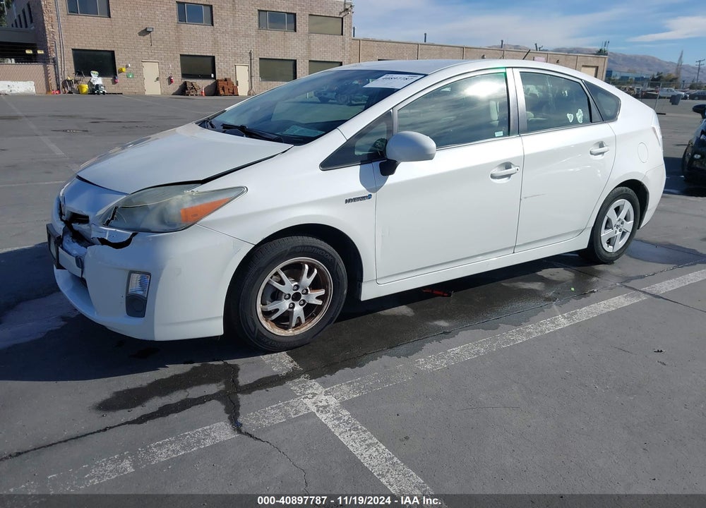 2010 TOYOTA PRIUS II VIN: JTDKN3DU6A0143125