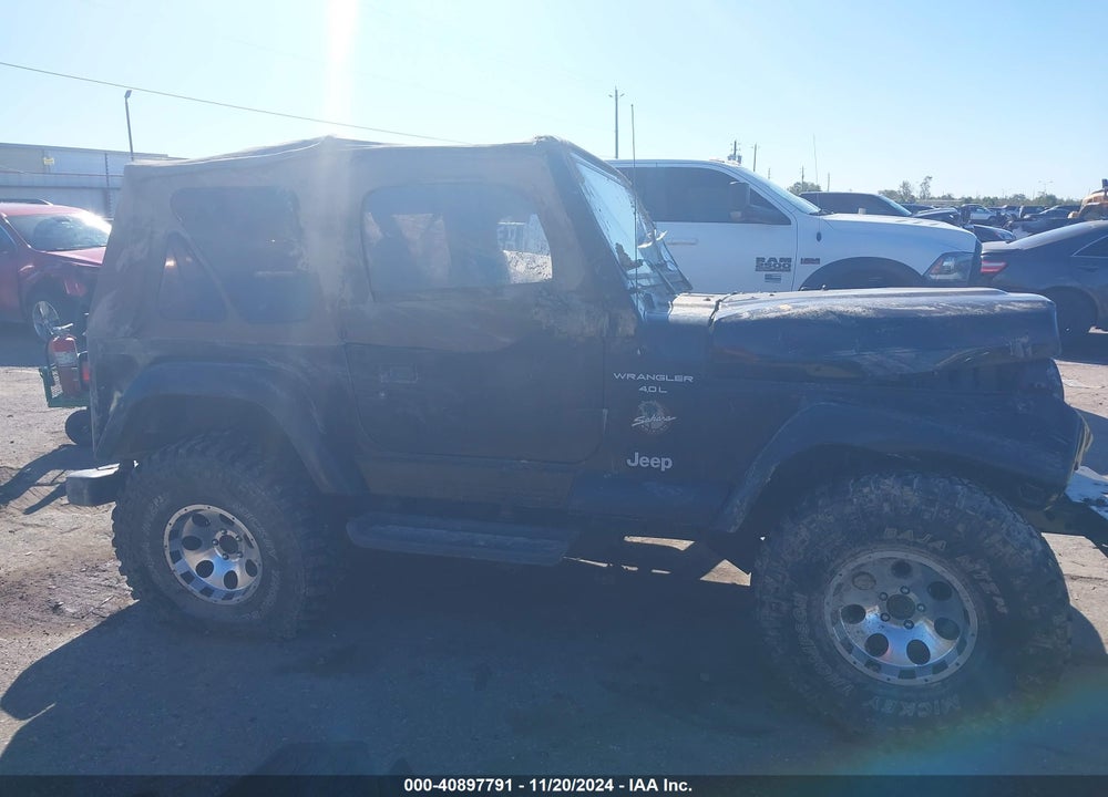 2000 JEEP WRANGLER SAHARA VIN: 1J4FA59S3YP773275