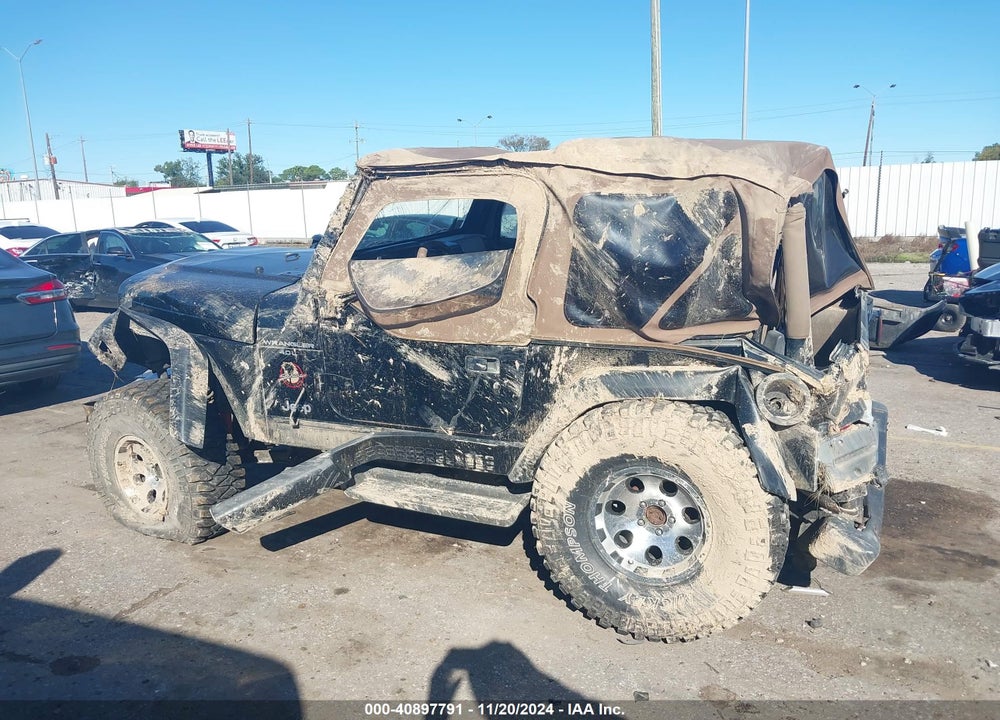 2000 JEEP WRANGLER SAHARA VIN: 1J4FA59S3YP773275