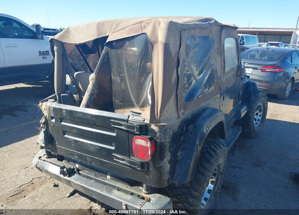 2000 JEEP WRANGLER SAHARA VIN: 1J4FA59S3YP773275