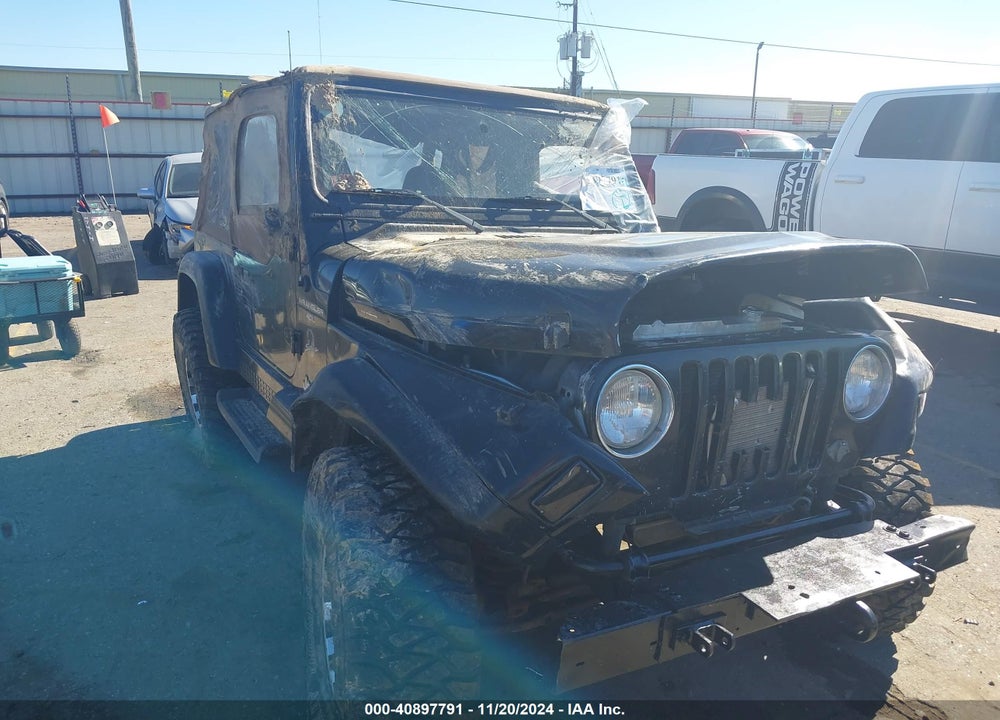 2000 JEEP WRANGLER SAHARA VIN: 1J4FA59S3YP773275