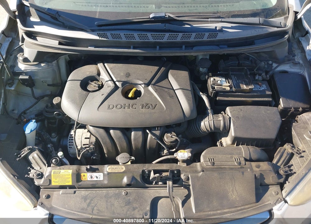 2013 HYUNDAI ELANTRA VIN: 5NPDH4AE5DH453809