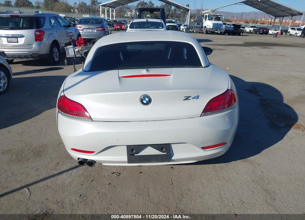 2016 BMW Z4 SDRIVE28I VIN: WBALL5C59G5A21094
