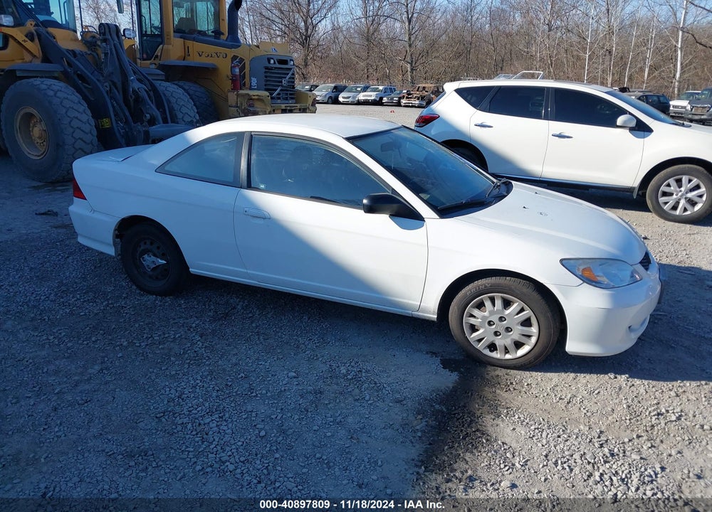 2005 HONDA CIVIC LX VIN: 1HGEM22565L050651