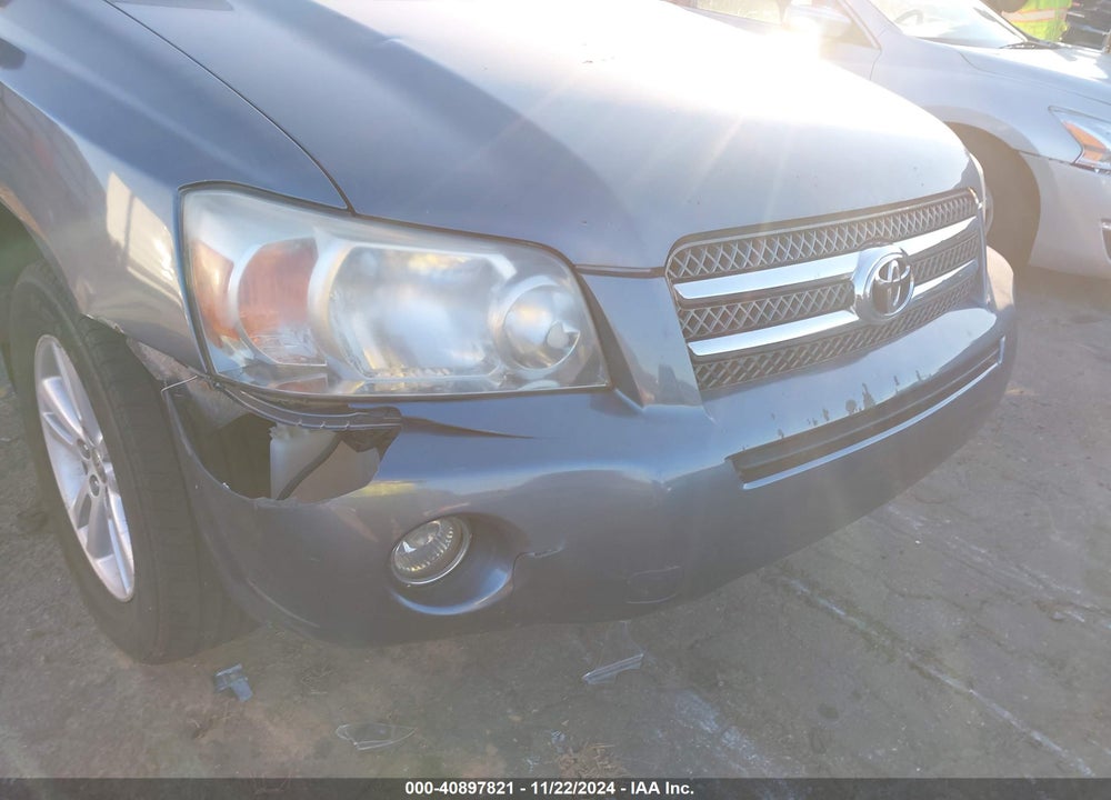 2006 TOYOTA HIGHLANDER HYBRID LIMITED V6 VIN: JTEDW21A860012310