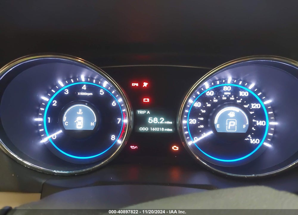 2011 HYUNDAI SONATA GLS VIN: 5NPEB4AC6BH273563