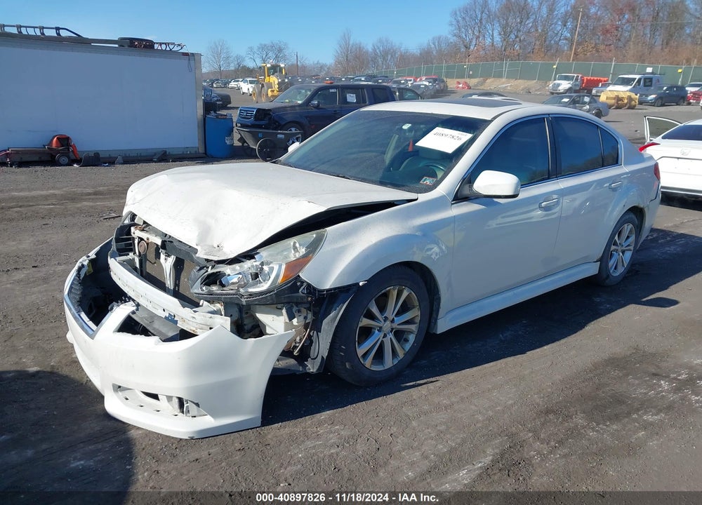 2014 SUBARU LEGACY 2.5I LIMITED VIN: 4S3BMBL68E3005137